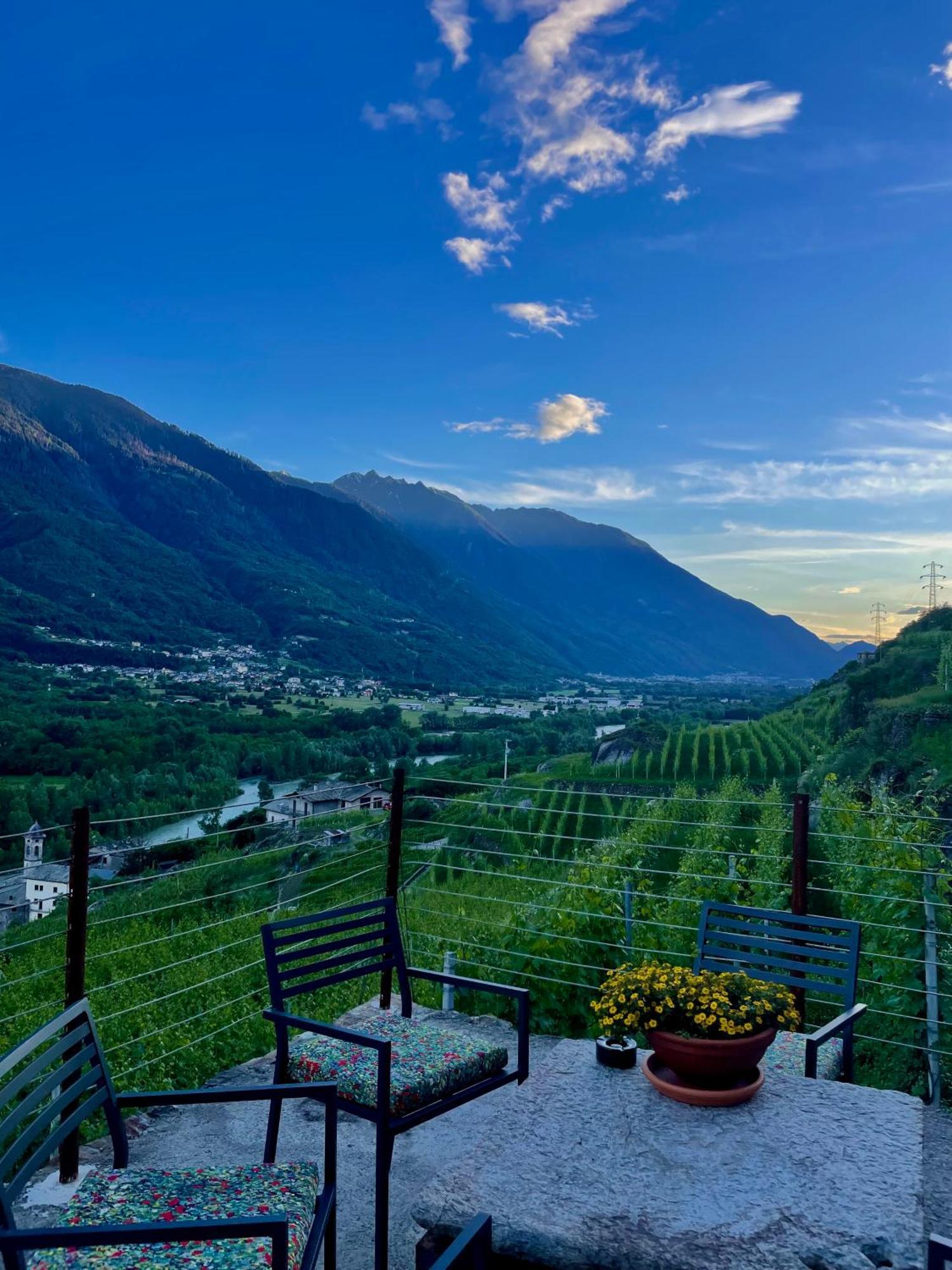 Ca' Barroni Agriresort Сондрио Екстериор снимка